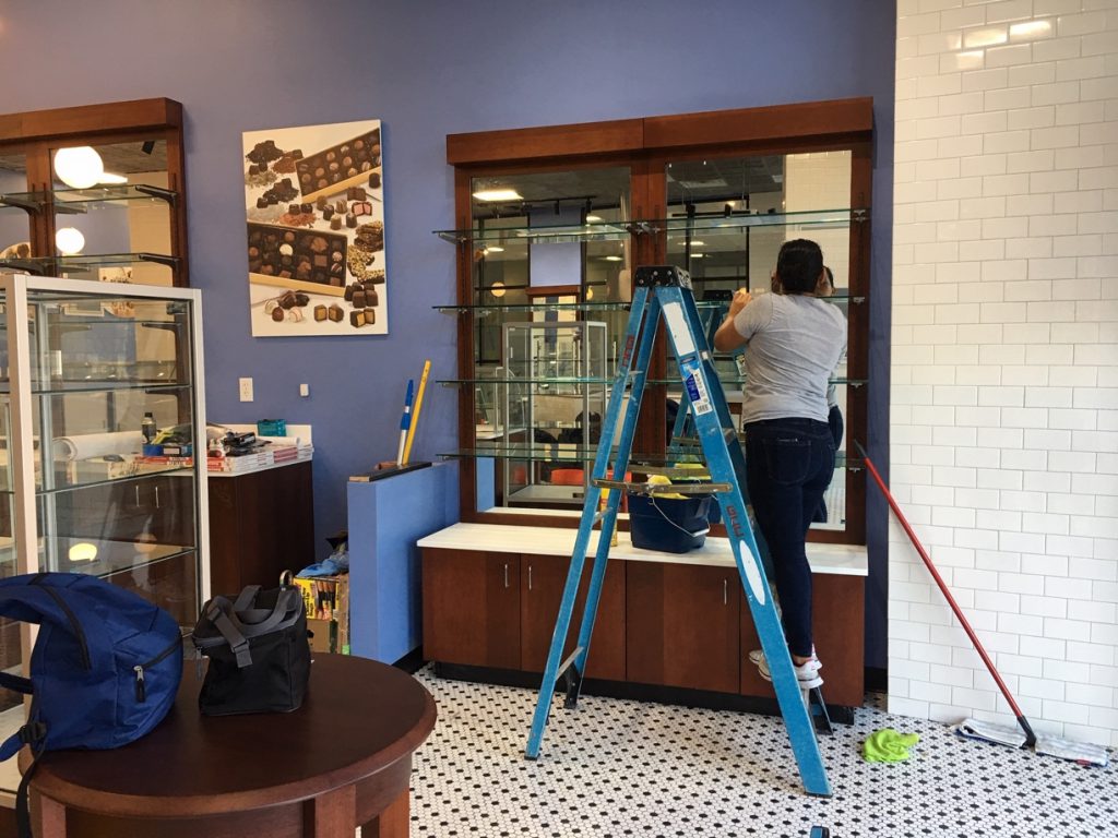 Ice Cream Final Post Construction Clean Up in Roanoke, TX GRUBBS