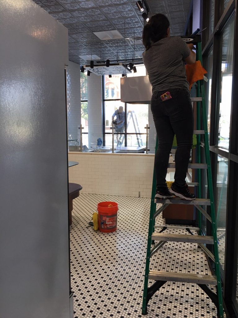 Ice Cream Final Post Construction Clean Up in Roanoke, TX GRUBBS