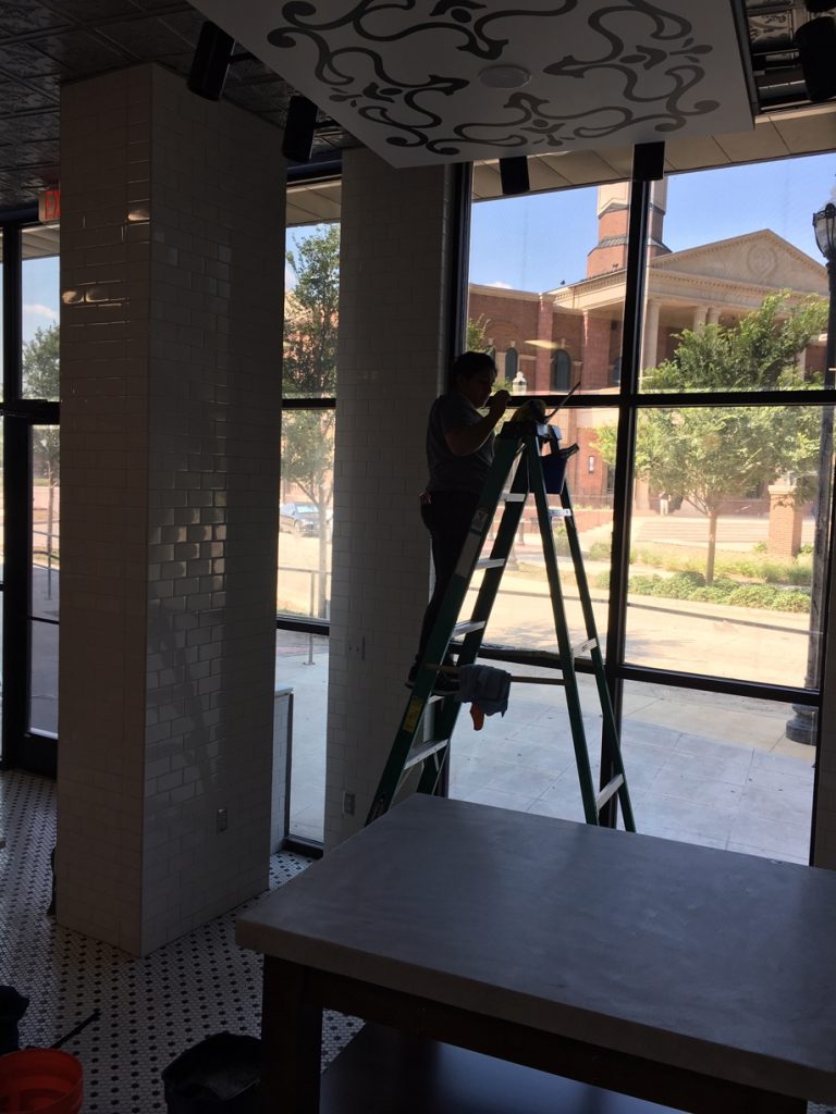 Ice Cream Final Post Construction Clean Up in Roanoke, TX GRUBBS