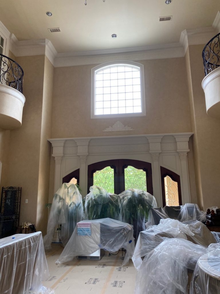 Large Mansion Construction Clean Up in Flower Mound TX 00008 768x1024 Large Mansion Post Construction Cleaning Service in Flower Mound, TX