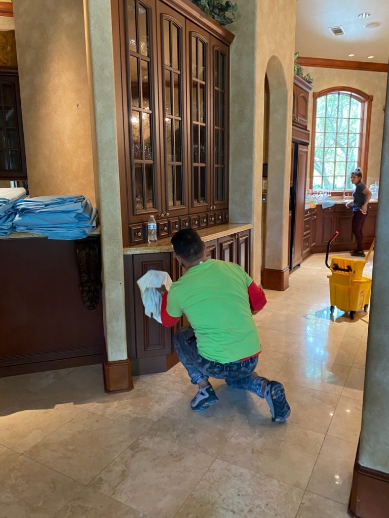 Large Mansion Construction Clean Up in Flower Mound TX 00018 768x1024 Large Mansion Post Construction Cleaning Service in Flower Mound, TX