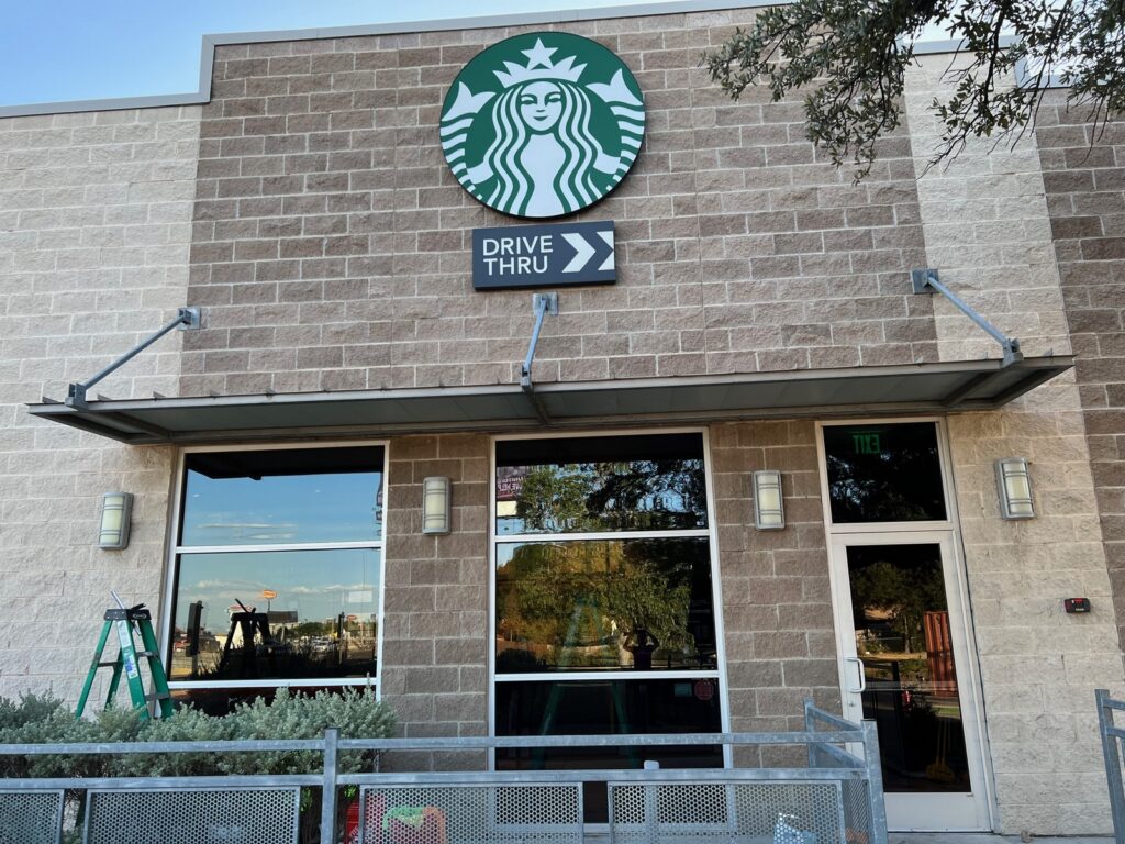 Starbuck Coffee Post Construction Cleaning Dallas TX 6 1024x768 Starbucks Coffee Post Construction Cleaning in Dallas, TX