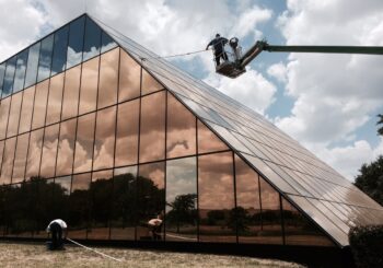 Phase 1 450000 sf. Exterior Windows Cleaning in Dallas TX 14 2dce7653f44f13f97bf961c45dafd119 350x245 100 crop Glass Building 450,000+ sf. Exterior Windows Cleaning Phase 1 in Dallas, TX